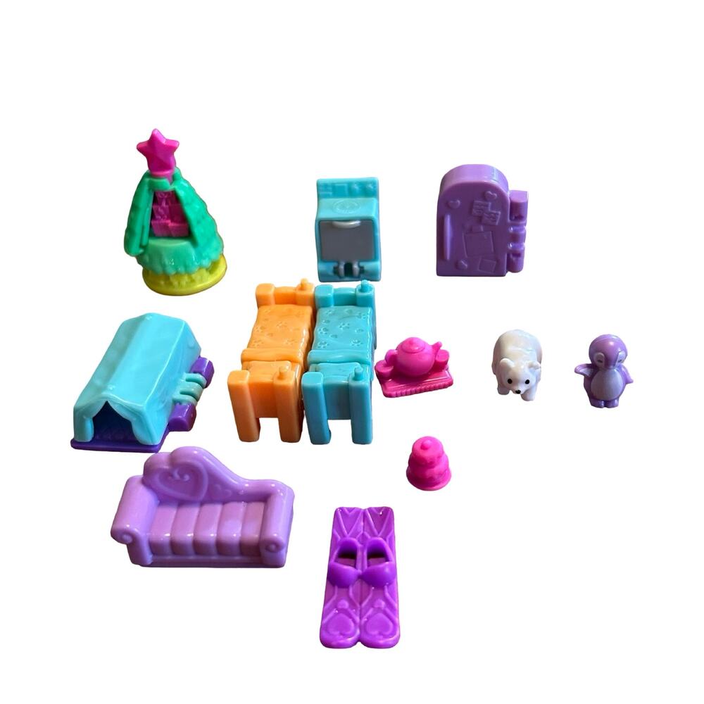 Polly Pocket Animals Furniture Accessories Tiny Places Advent Calendar Set